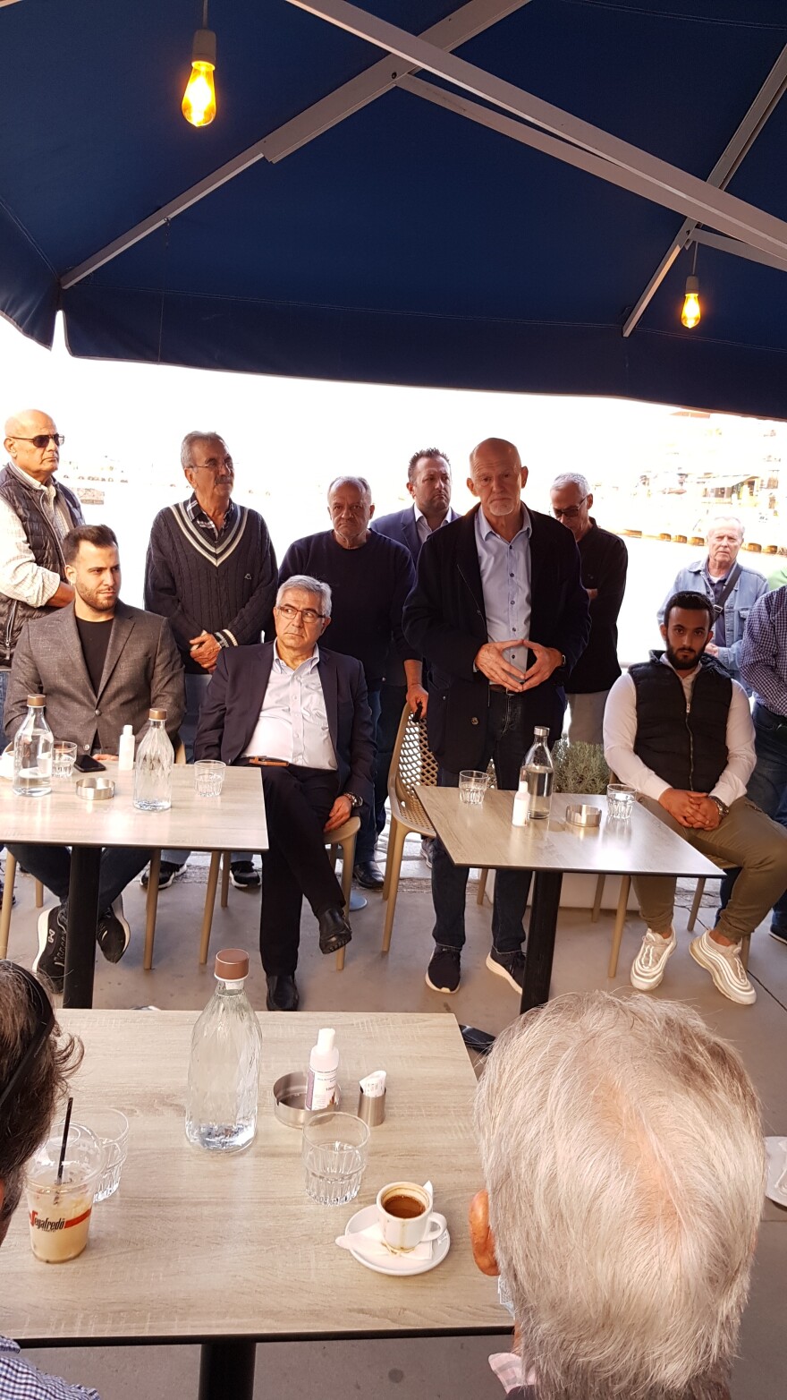 Με τσικουδιές υποδέχθηκαν οι Κρητικοί τον Γιώργο Παπανδρέου -  Δείτε φωτογραφίες