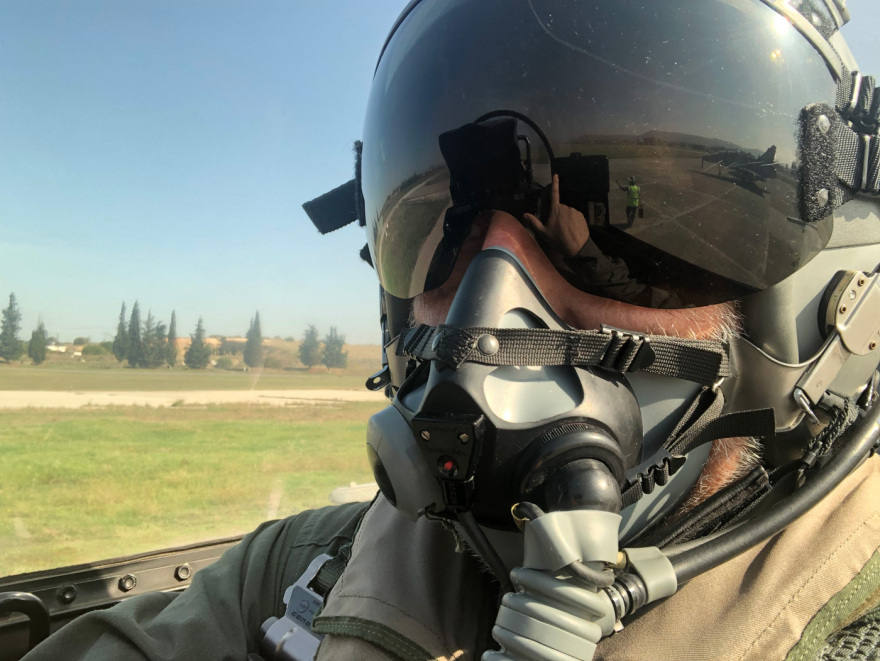 Πετώντας με F-16 με τους Φρουρούς του Αιγαίου
