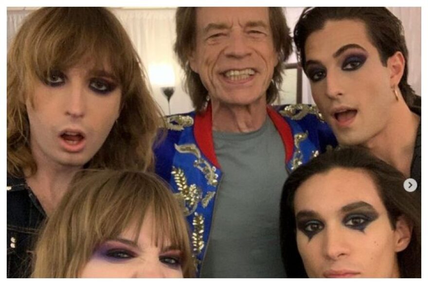 Όταν ο «παλιός» Mick Jagger συναντήθηκε με τον «νέο και ωραίο» Damiano David