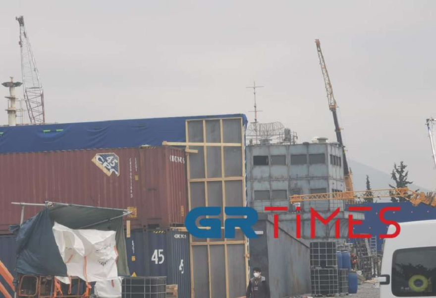 Θεσσαλονίκη: Στήνονται τα εντυπωσιακά σκηνικά των Expendables 4 (βίντεο και φωτογραφίες)