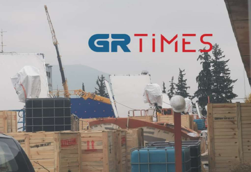 Θεσσαλονίκη: Στήνονται τα εντυπωσιακά σκηνικά των Expendables 4 (βίντεο και φωτογραφίες)