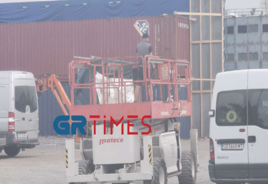 Θεσσαλονίκη: Στήνονται τα εντυπωσιακά σκηνικά των Expendables 4 (βίντεο και φωτογραφίες)