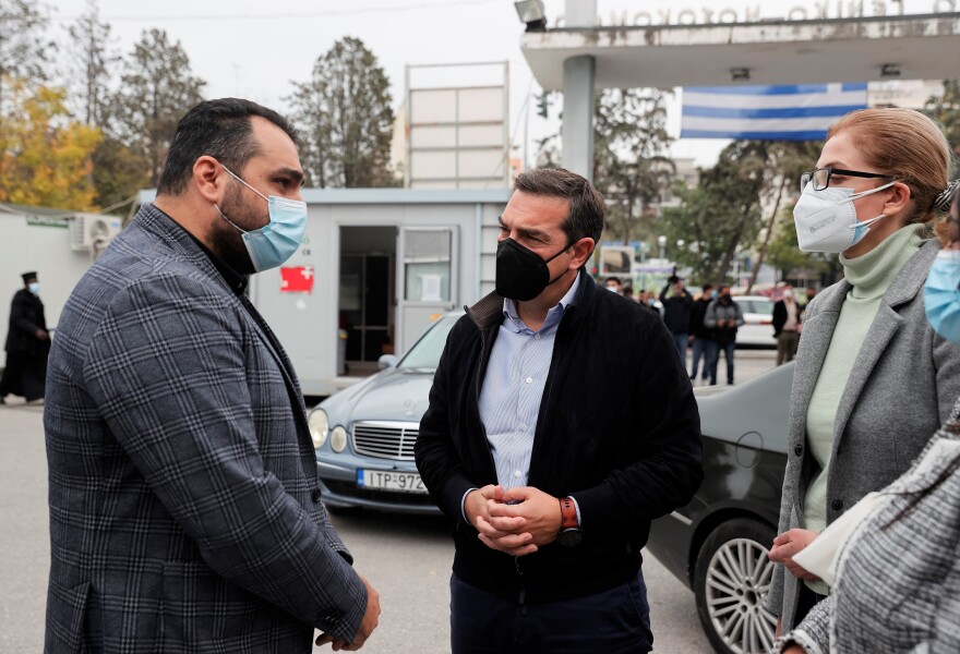 Αιφνιδιαστική επίσκεψη Τσίπρα στο «Ιπποκράτειο» Θεσσαλονίκης