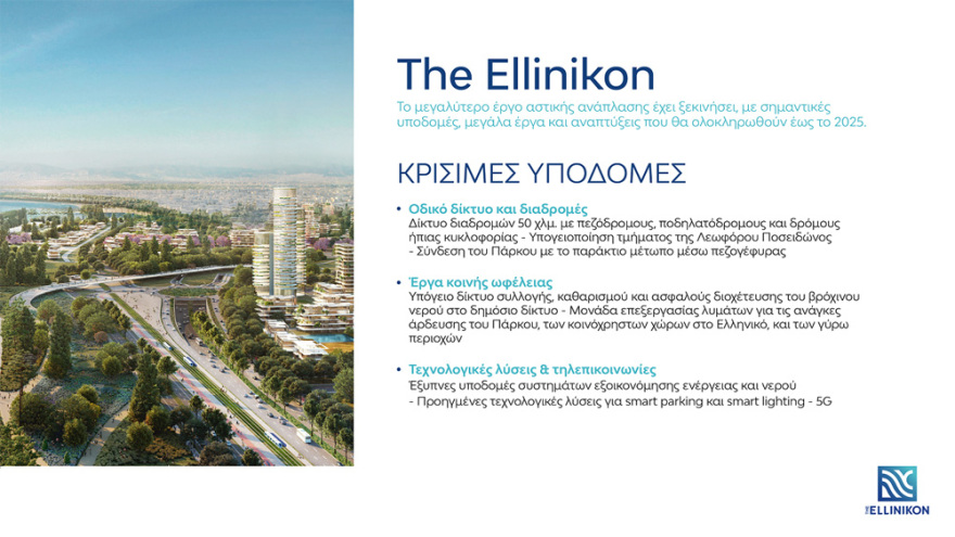 Η Lamda Development παρουσιάζει τον συνολικό σχεδιασμό της μεγάλης ανάπλασης στο Ελληνικό & τα έργα που μεταμορφώνουν την περιοχή