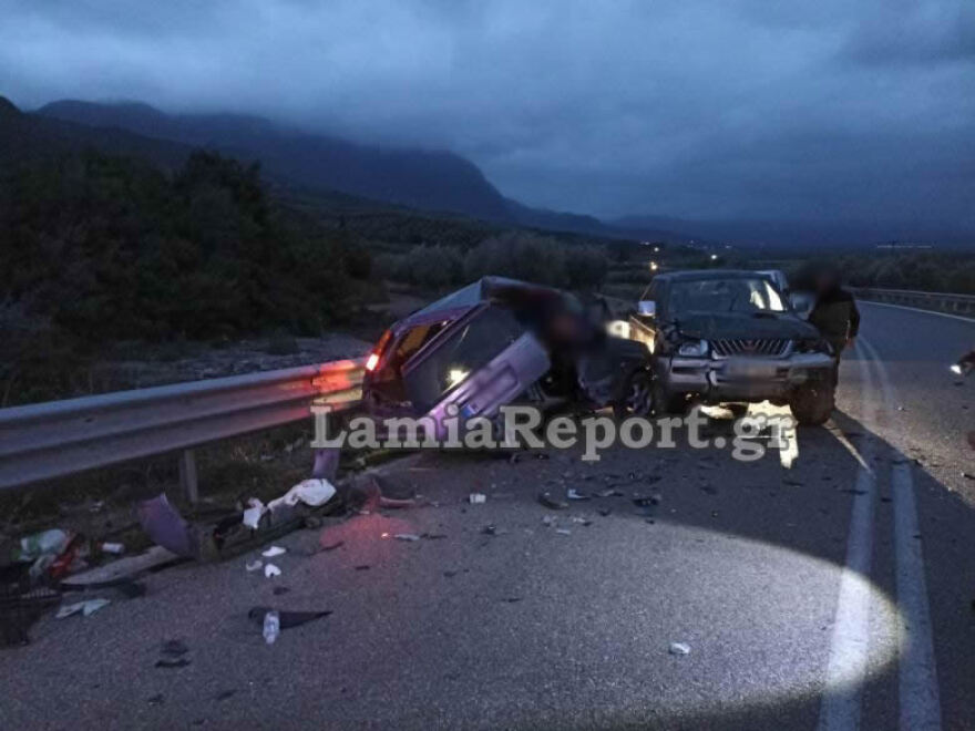 Θανατηφόρο τροχαίο σε παράδρομο της εθνικής στη Φθιώτιδα με νεκρό έναν 47χρονο