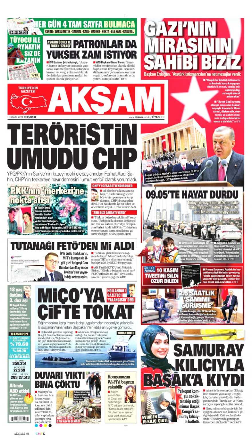 Τουρκία: «Πανηγυρίζει» ο Τύπος για την προβοκάτσια της Ολλανδής δημοσιογράφου σε βάρος της Ελλάδας