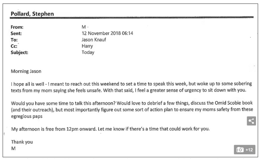 Είναι ψεύτρα η Μέγκαν Μάρκλ; Ο πόλεμος των email της Δούκισας με τα βρετανικά tabloid