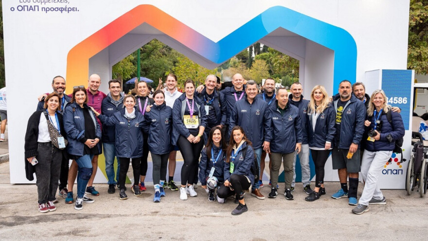 Η «Ομάδα Προσφοράς ΟΠΑΠ» μεγάλη νικήτρια του 38ου Αυθεντικού Μαραθωνίου της Αθήνας