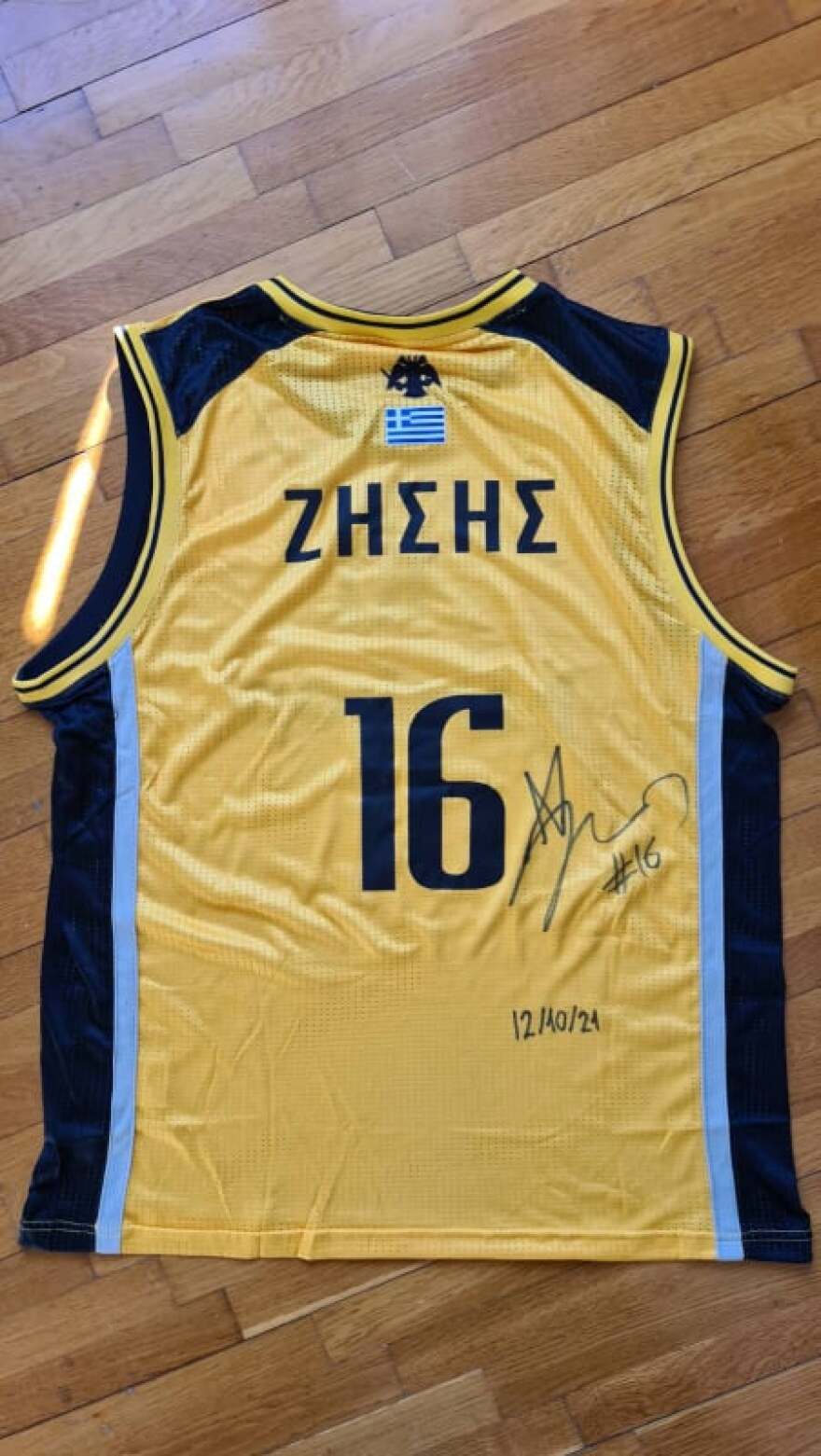 Ιωάννα Παλιοσπύρου: Η ρακέτα του Τσιτσιπά και οι φανέλες Μπουρούση-Παππά σε δημοπρασία για τα χειρουργεία της 