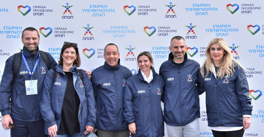 Η «Ομάδα Προσφοράς ΟΠΑΠ» μεγάλη νικήτρια του 38ου Αυθεντικού Μαραθωνίου της Αθήνας