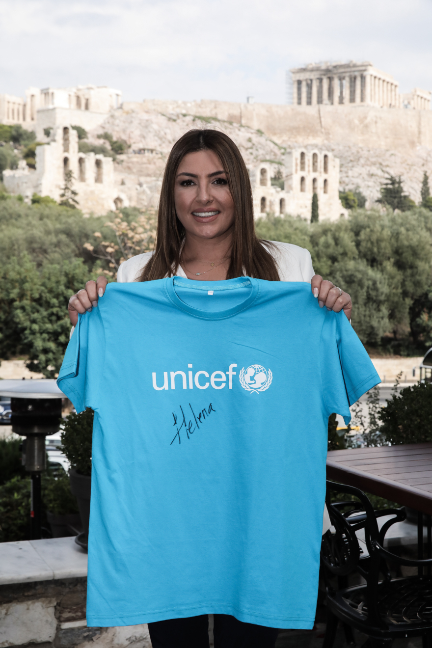 Η πρώτη Πρέσβειρα Καλής Θελήσεως της UNICEF για την Ελλάδα η Έλενα Παπαρίζου