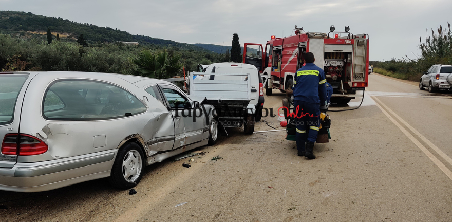Θανατηφόρα σύγκρουση νεκροφόρας με αυτοκίνητο στους Γαργαλιάνους