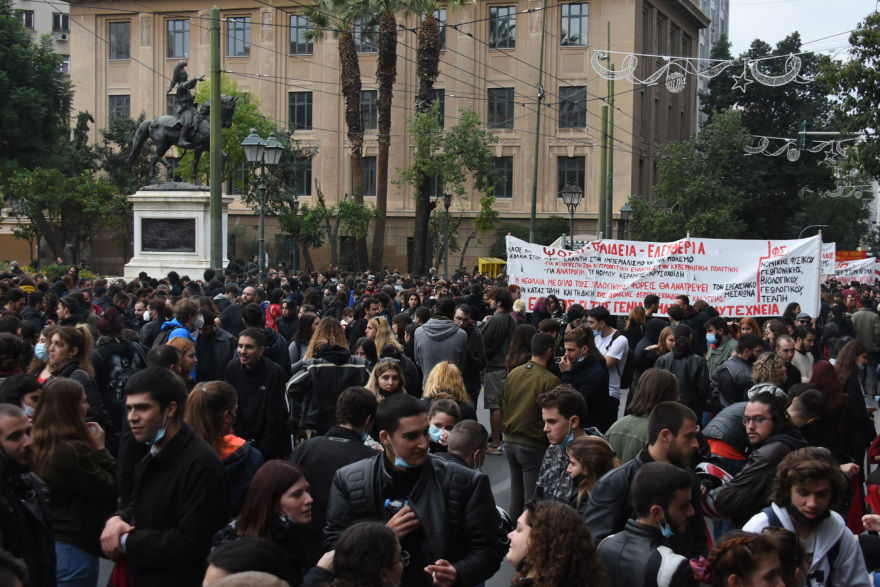 Πολυτεχνείο: Ειρηνική η πορεία για την 48η επέτειο