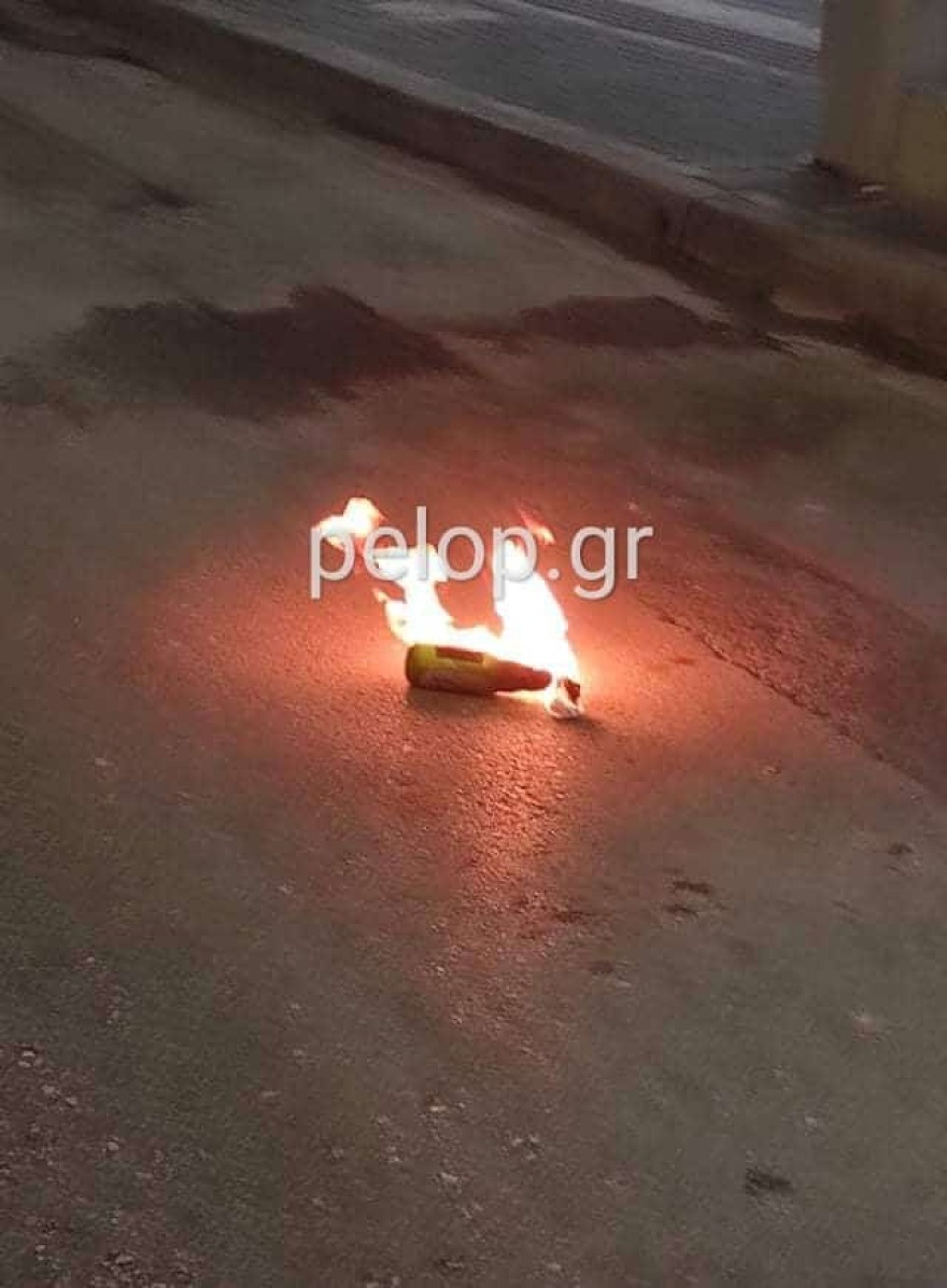 Πολυτεχνείο: Μολότοφ και πέτρες κατά αστυνομικών πέταξαν διαδηλωτές στην πορεία της Πάτρας