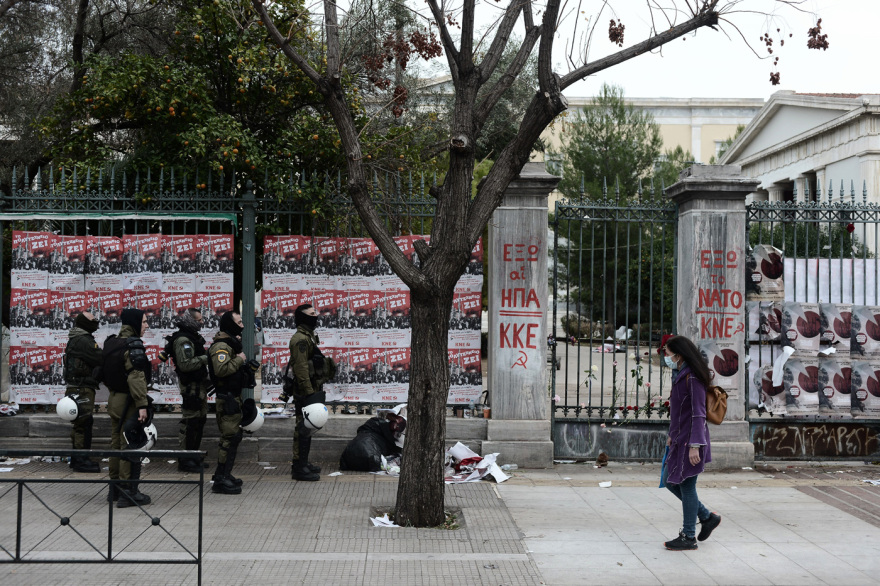 Πολυτεχνείο: Σε αστυνομικό κλοιό τα Εξάρχεια