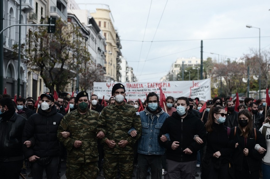 Πολυτεχνείο: Ειρηνική η πορεία για την 48η επέτειο