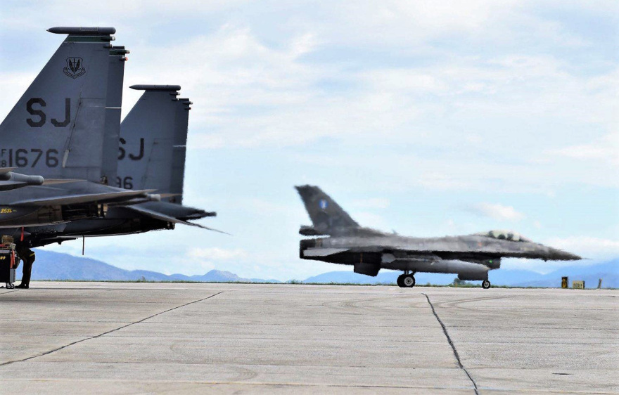 Διασυμμαχικές ασκήσεις Ελλάδας - ΗΠΑ με τη συμμετοχή αμερικανικών F-15E