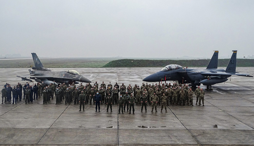 Διασυμμαχικές ασκήσεις Ελλάδας - ΗΠΑ με τη συμμετοχή αμερικανικών F-15E