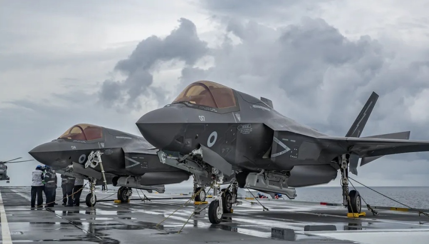 Συντριβή αγγλικού F-35: Θρίλερ με το βρετανικό μαχητικό F-35 που κατέπεσε στη Μεσόγειο