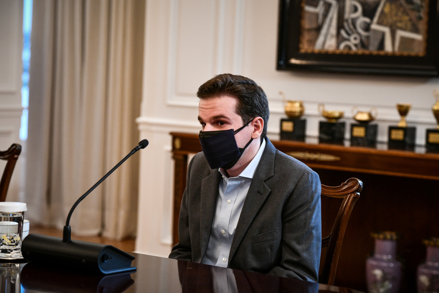 Κωνσταντίνος Ρόζης: Ποιος είναι ο 26χρονος που συνόδευε όλη μέρα τον Κυριάκο Μητσοτάκη στα πλαίσια της DUODay