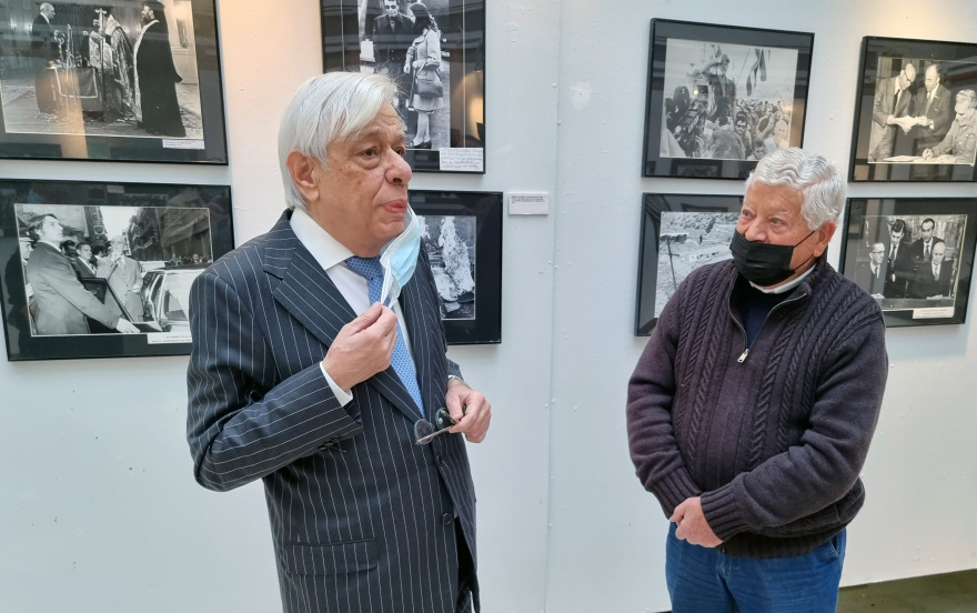 Προκόπης Παυλόπουλος: «Αναμφίβολα, ο κ. Αριστοτέλης Σαρρηκώστας είναι ο πλέον έγκριτος εν ζωή Έλληνας φωτορεπόρτερ»