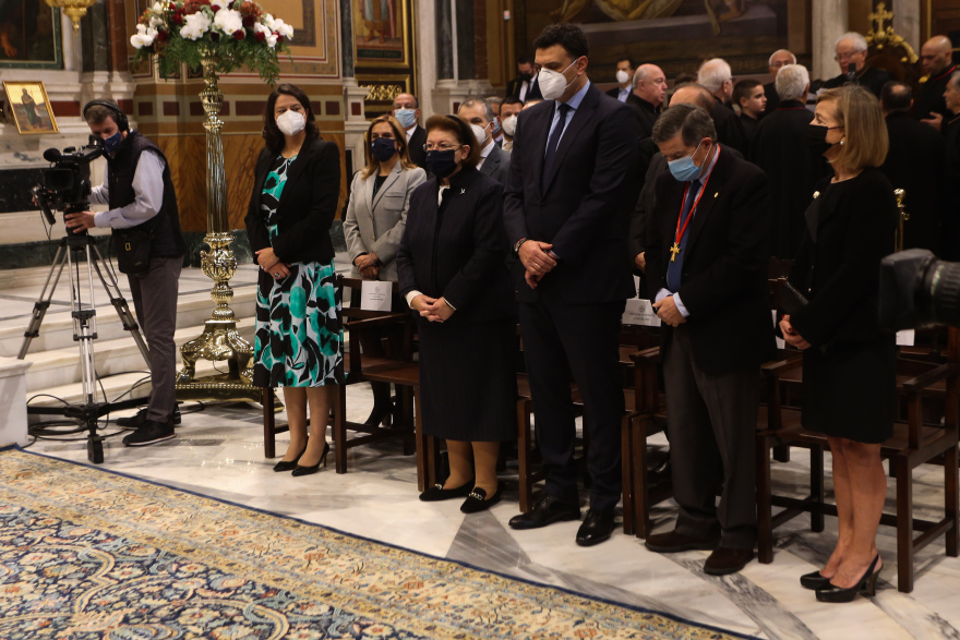 Πατριάρχης Βαρθολομαίος και Αρχιεπίσκοπος Ιερώνυμος συλλειτούργησαν στη Μητρόπολη Αθηνών