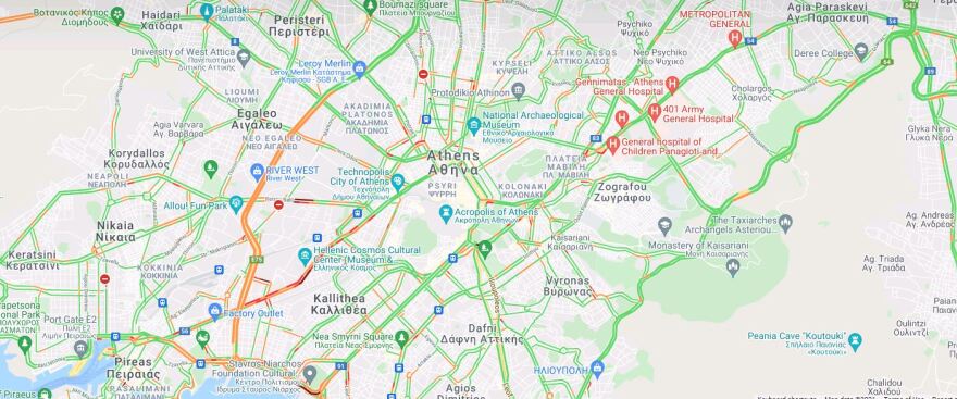 Κακοκαιρία: Προβλήματα από την έντονη βροχόπτωση στην Αττική - Ποιες περιοχές πλήττονται