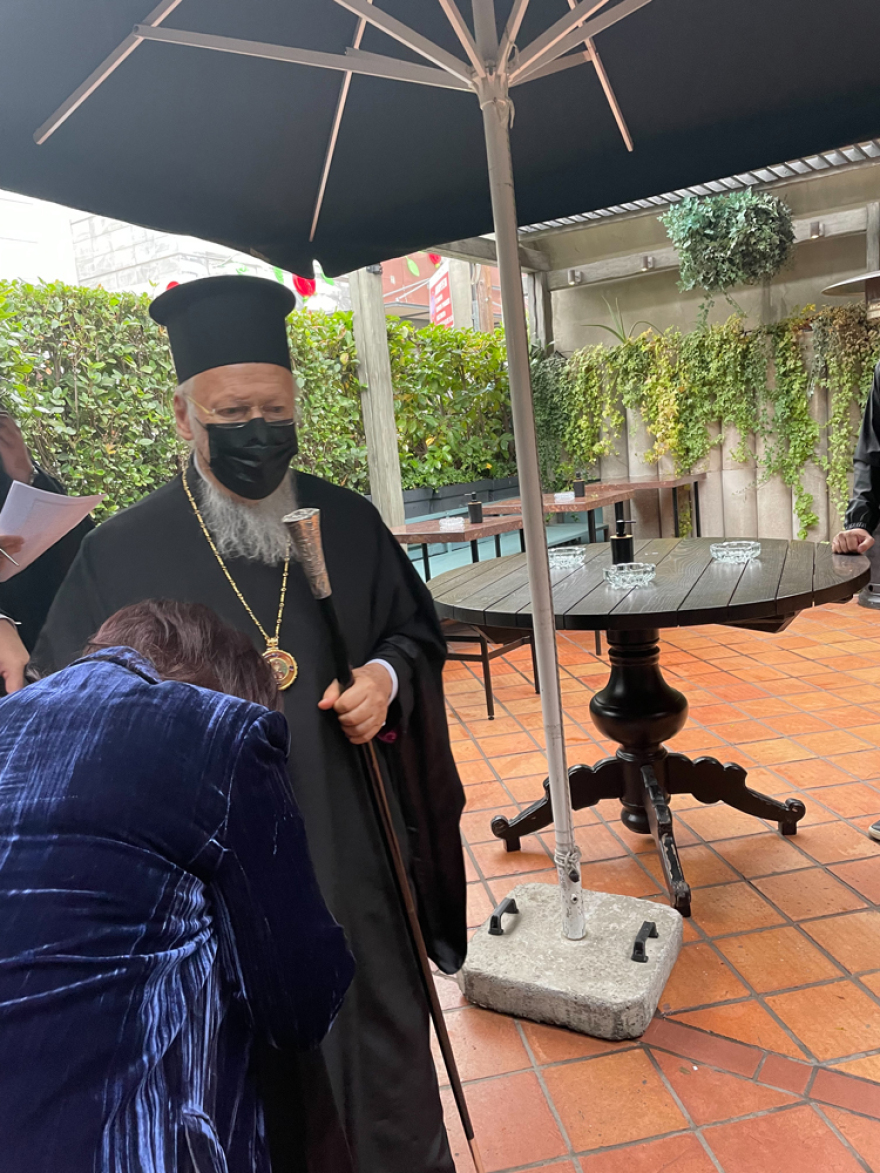 Γεύμα στο Ψυχικό για τον Οικουμενικό Πατριάρχη Βαρθολομαίο - Το «παρών» έδωσε ο πρωθυπουργός