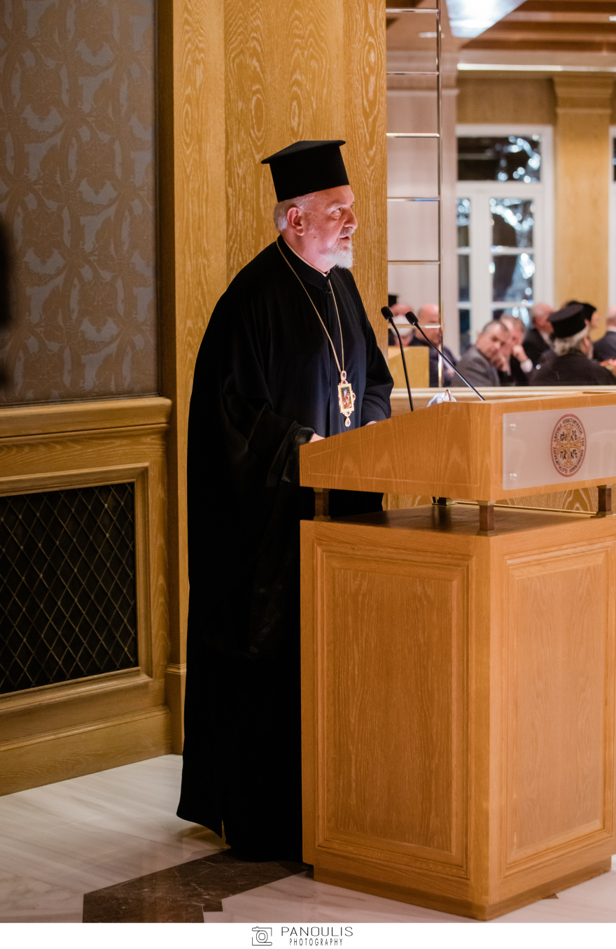 Επίσημο δείπνο της Μαριάννας Λάτση στον Πατριάρχη Βαρθολομαίο για τα 30 χρόνια από την ενθρόνισή του