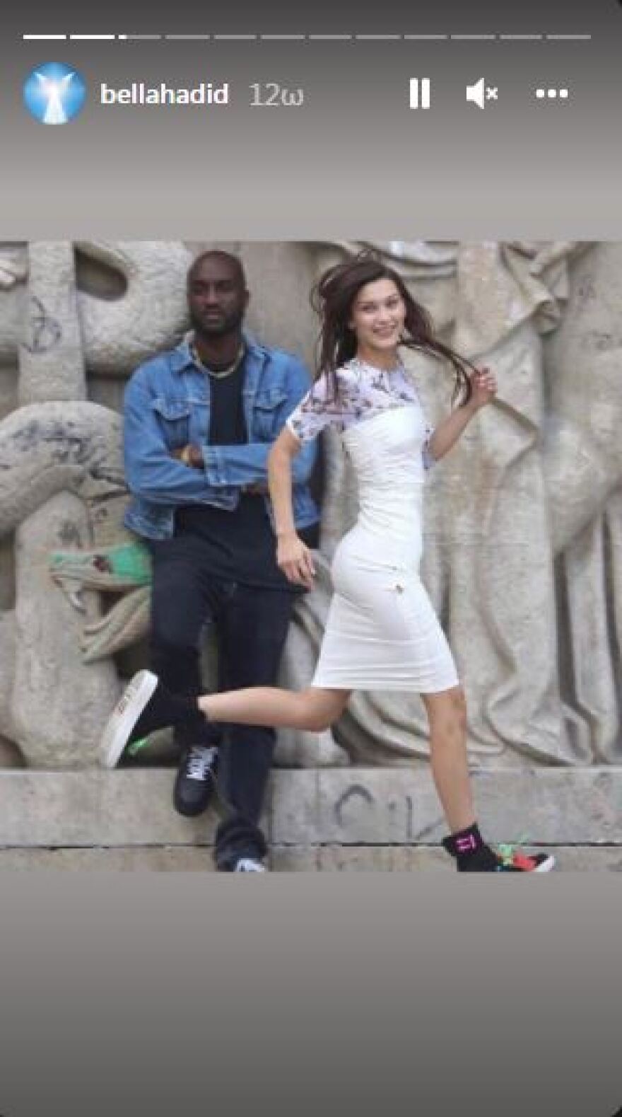 Μπέλα Χαντίντ: H σπαρακτική ανάρτηση για τον θάνατο του σχεδιαστή, Virgil Abloh και τα κοινά στιγμιότυπα στο Instagram