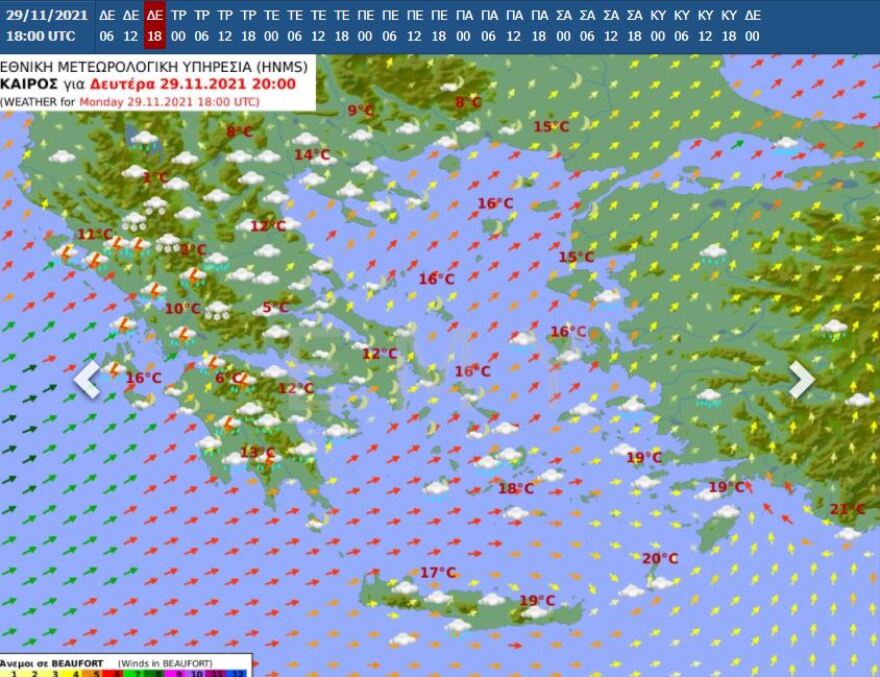 Καιρός: Νέα επιδείνωση σήμερα με βροχές και καταιγίδες - Πού θα «χτυπήσουν» τα φαινόμενα