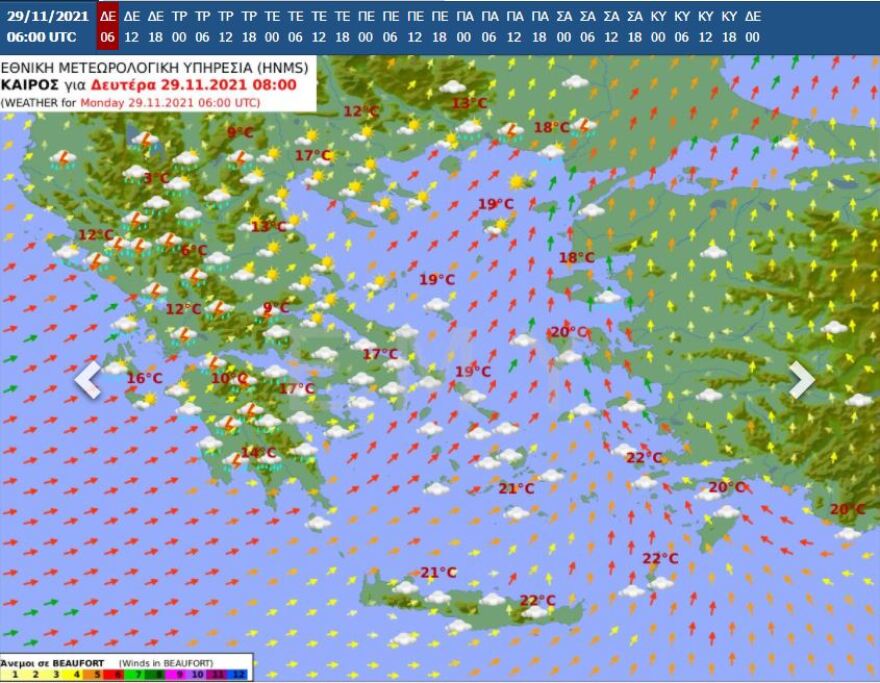 Καιρός: Νέα επιδείνωση σήμερα με βροχές και καταιγίδες - Πού θα «χτυπήσουν» τα φαινόμενα