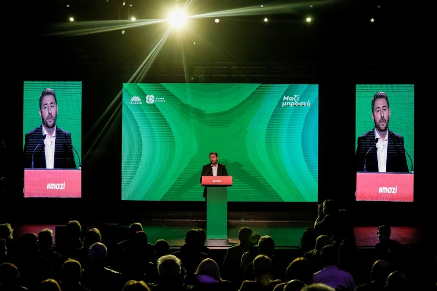 Ανδρουλάκης από το Γκάζι: «Το μήνυμα των εκλογών είναι ανανέωση ή ανακύκλωση»