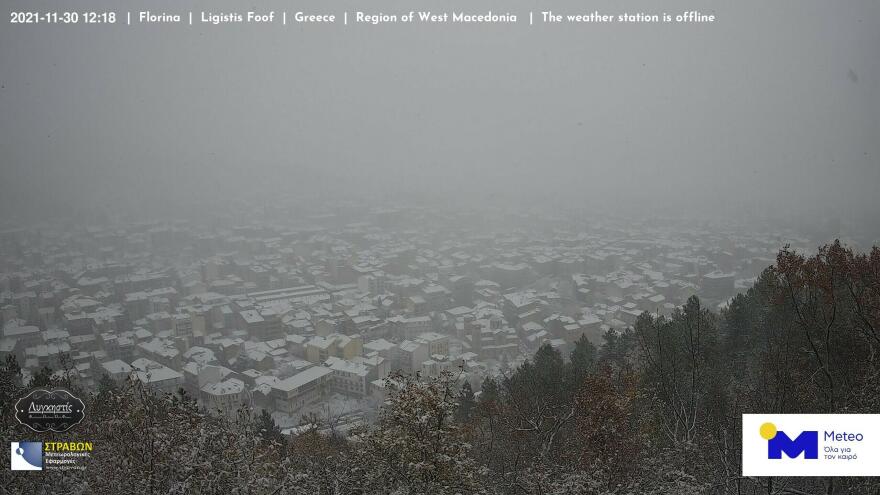 Καιρός: Χιόνισε στα ηπειρωτικά ορεινά - Βελτιωμένος σήμερα ο καιρός