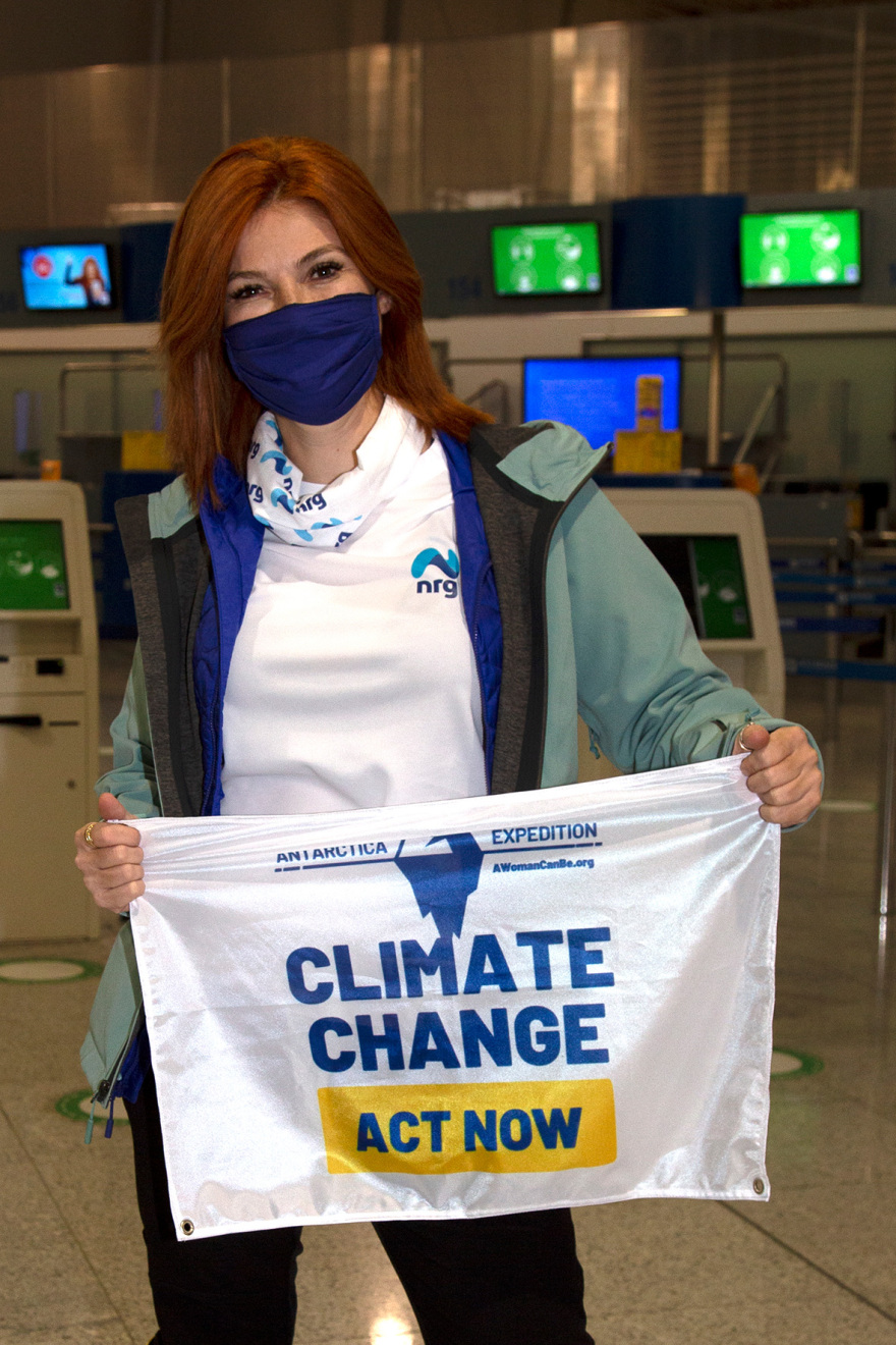 Η nrg στην κορυφή της Ανταρκτικής με τη Βανέσα Αρχοντίδου 