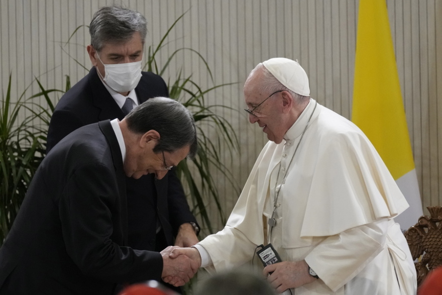 Πάπας Φραγκίσκος: Στην Κύπρο αναπνέω λίγο από την ατμόσφαιρα των Αγίων Τόπων