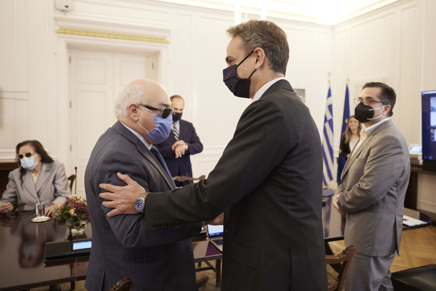 Παρουσιάστηκε η πύλη amea.gov.gr από τον Μητσοτάκη - Συναντήθηκε με μέλη της ΕΣΑμεΑ στο Μαξίμου