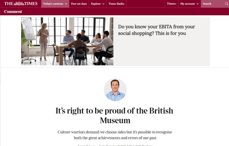 Βρετανικό Μουσείο: «Είμαστε ανοιχτοί για δανεισμό» των Γλυπτών του Παρθενώνα στην Ελλάδα