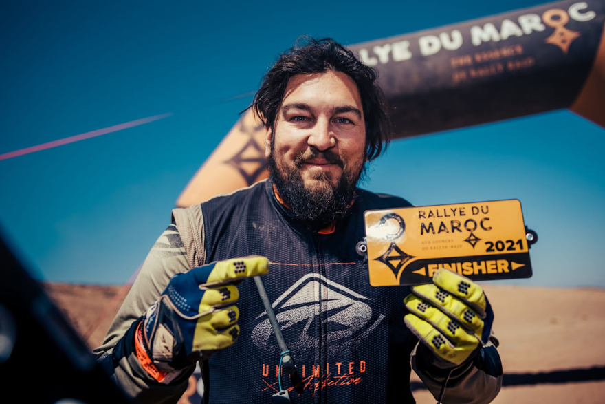 Ένας Έλληνας μοτοσικλετιστής στο ράλι Ντακάρ 
