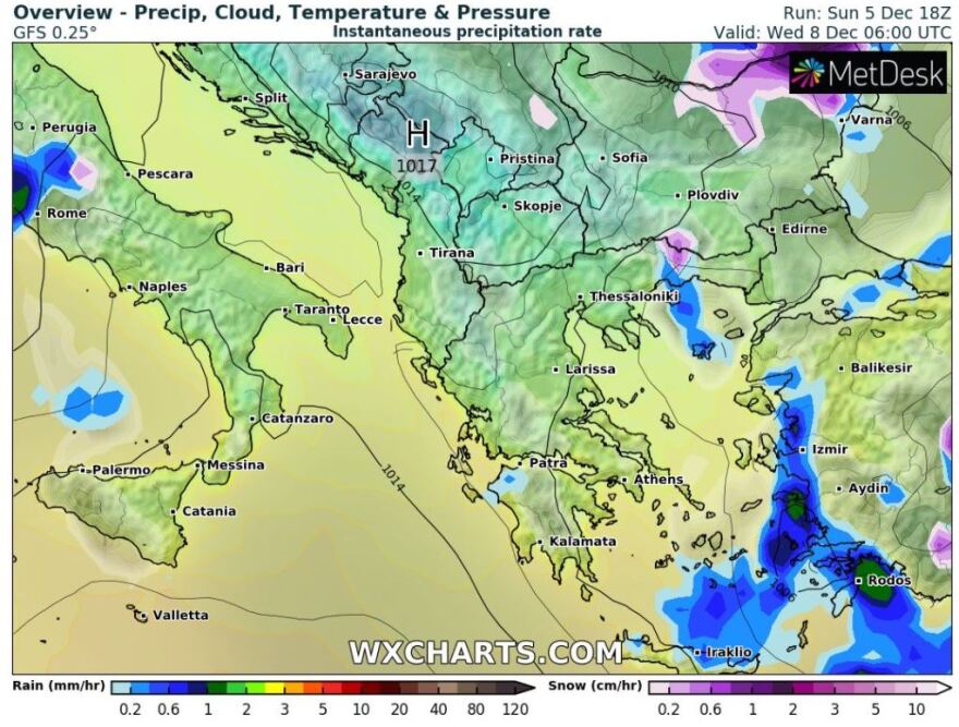 Καιρός: Νέα επιδείνωση από σήμερα - Πού θα είναι ισχυρά τα φαινόμενα