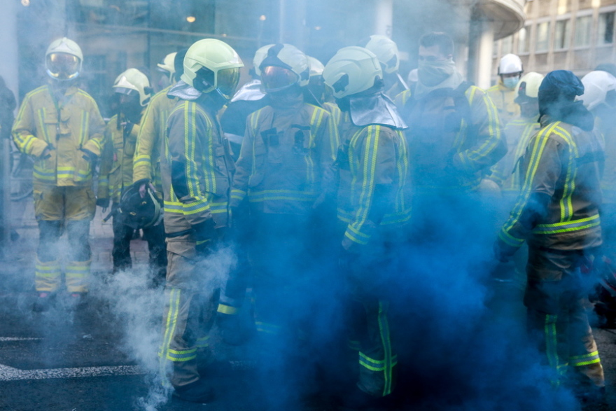 Χιλιάδες διαδηλωτές στο Βέλγιο κατά του υποχρεωτικού εμβολιασμού στους υγειονομικούς