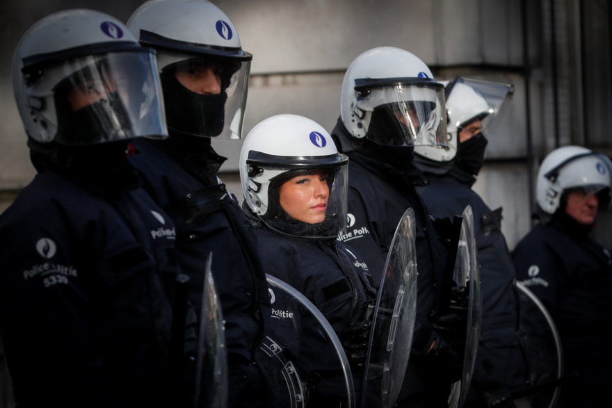 Χιλιάδες διαδηλωτές στο Βέλγιο κατά του υποχρεωτικού εμβολιασμού στους υγειονομικούς