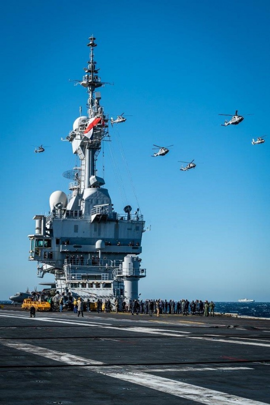 Εντυπωσιακές εικόνες από τη γαλλική πολυεθνική άσκηση «Polaris 2021» στη Δυτική Μεσόγειο