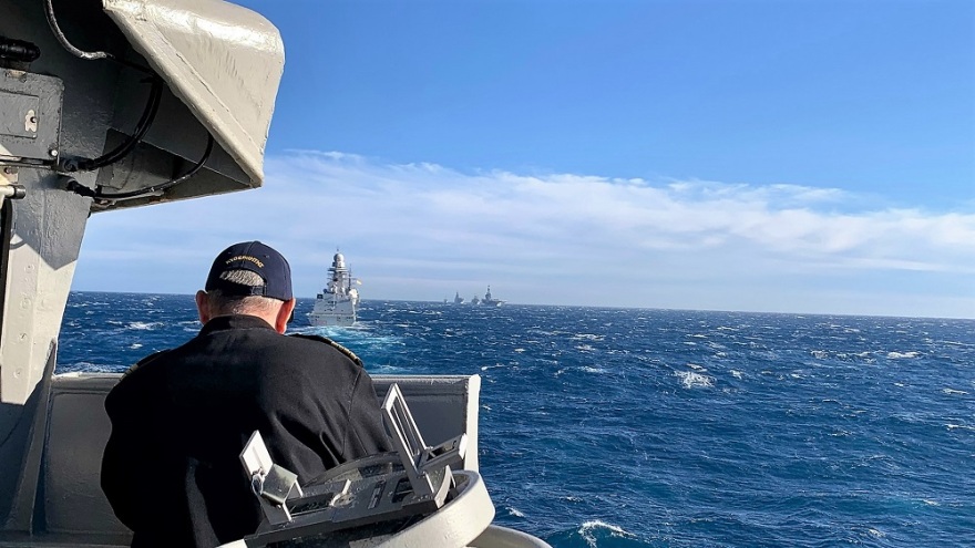 Εντυπωσιακές εικόνες από τη γαλλική πολυεθνική άσκηση «Polaris 2021» στη Δυτική Μεσόγειο