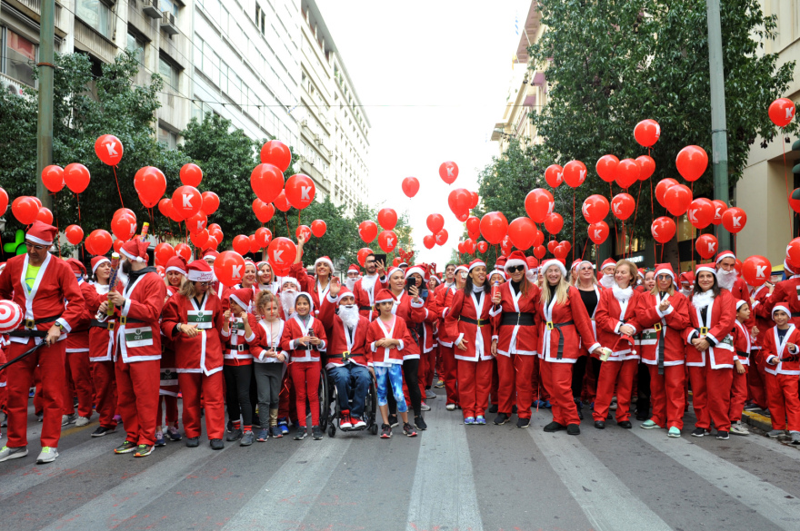 To 7o Santa Run επιστρέφει στο Ο.Α.Κ.Α «Σπύρος Λούης»!