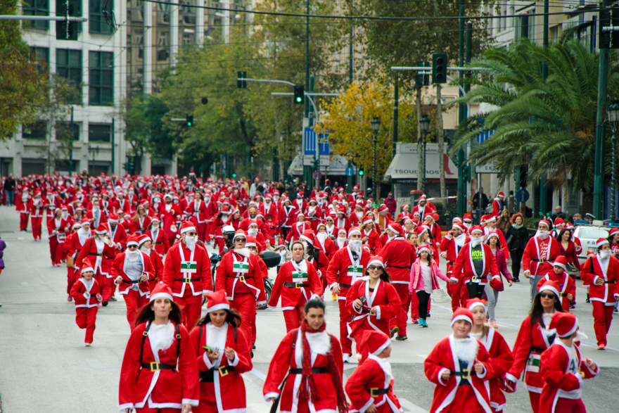 To 7o Santa Run επιστρέφει στο Ο.Α.Κ.Α «Σπύρος Λούης»!