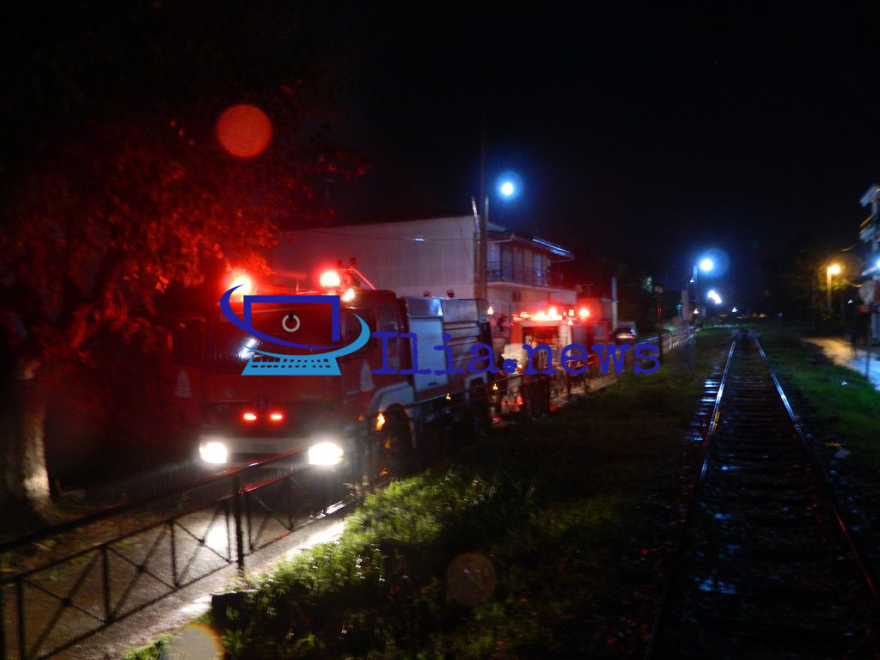 Φωτιά σε σπίτι στην Αμαλιάδα 