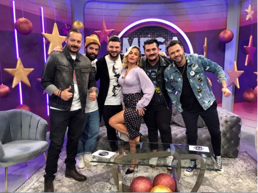 Το «MEGA Star» υποδέχεται τον Δημήτρη Ουγγαρέζο και τους Alcatrash 