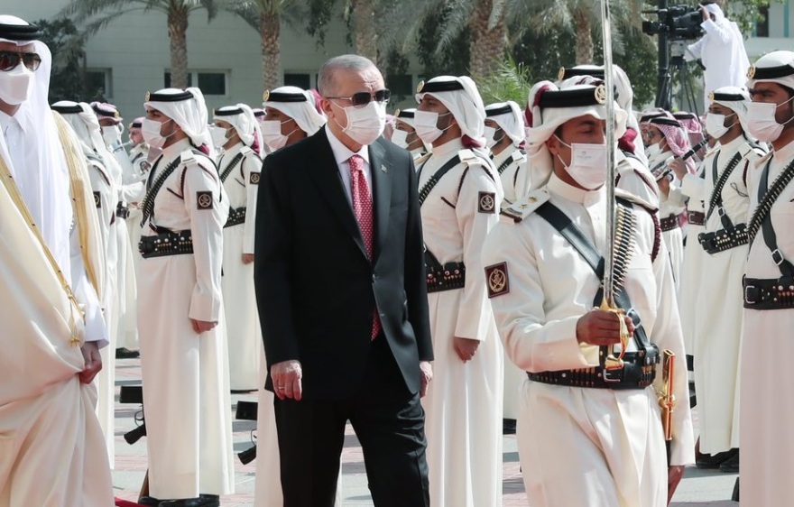 Ο Ερντογάν ξέχασε τι ήθελε να πει... και ο Ακάρ του το θύμισε - Δείτε βίντεο