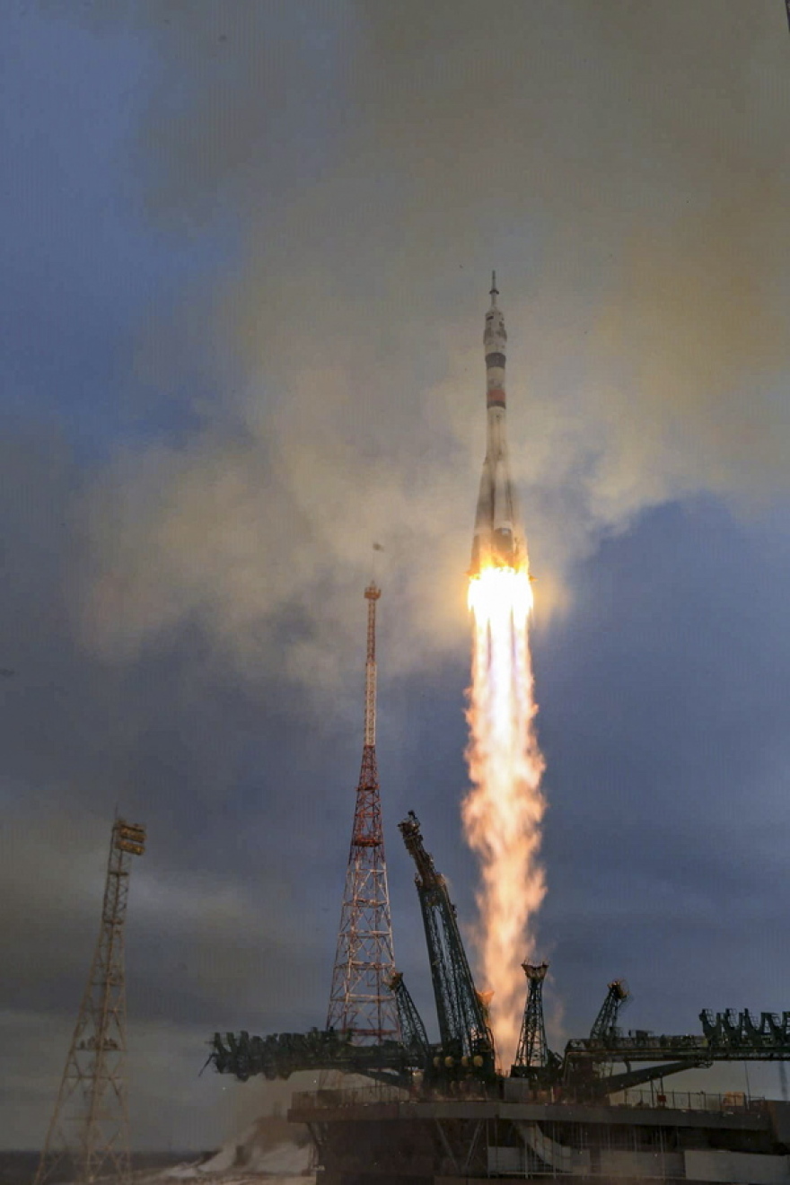 Εκτοξεύτηκε ο ρωσικός πύραυλος που μεταφέρει Ιάπωνα δισεκατομμυριούχο στον Διεθνή Διαστημικό Σταθμό (Βίντεο)